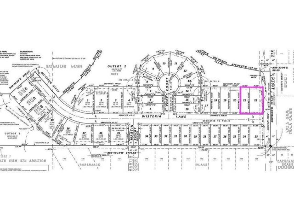 Picture of Residential Land For Sale in New Richmond, Wisconsin, United States