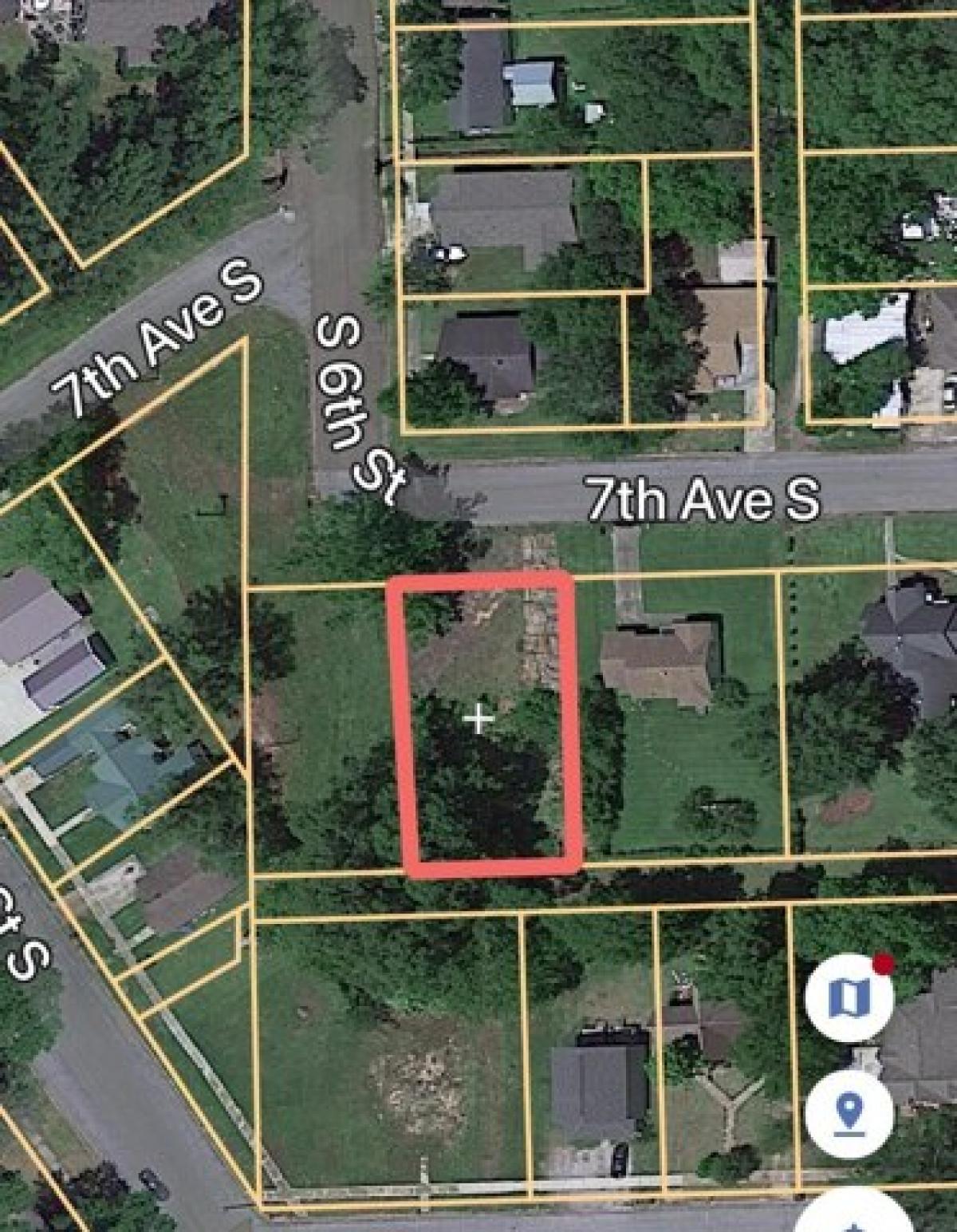 Picture of Residential Land For Sale in Amory, Mississippi, United States