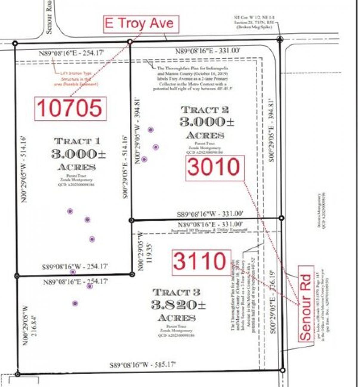 Picture of Residential Land For Sale in Indianapolis, Indiana, United States