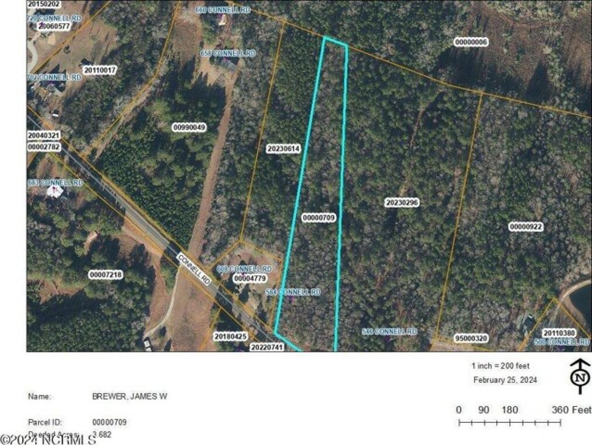 Picture of Residential Land For Sale in Carthage, North Carolina, United States