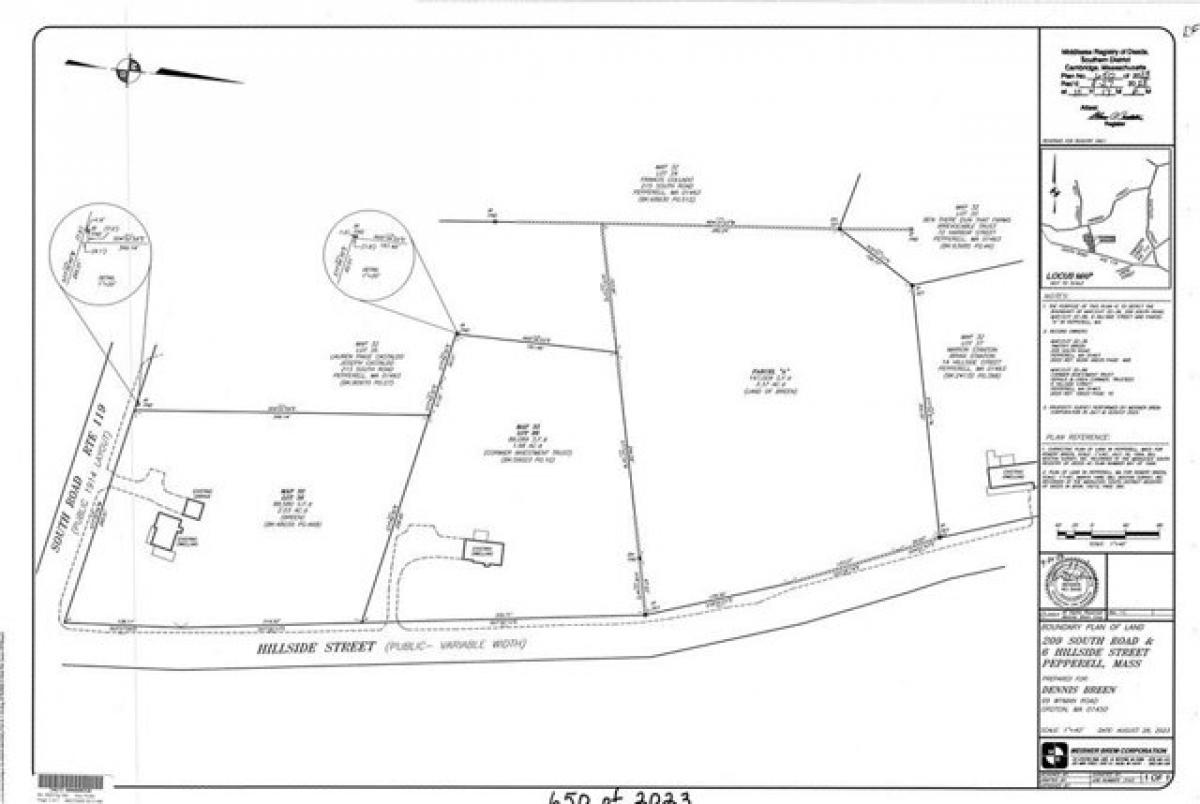 Picture of Residential Land For Sale in Pepperell, Massachusetts, United States