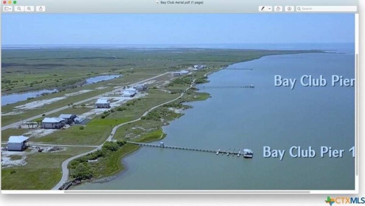 Picture of Residential Land For Sale in Seadrift, Texas, United States