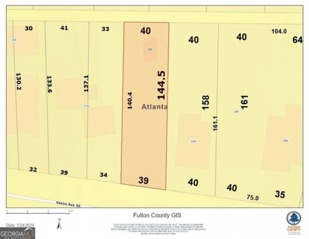 Picture of Residential Land For Sale in Atlanta, Georgia, United States