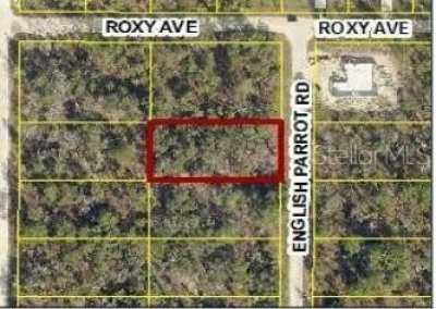 Residential Land For Sale in Weeki Wachee, Florida