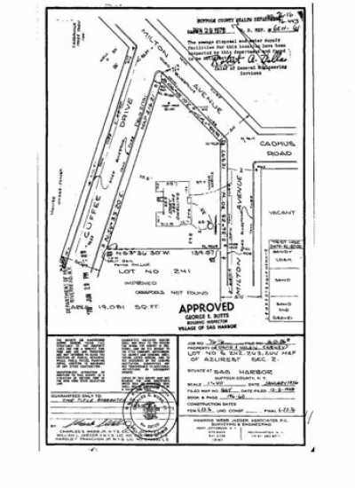 Residential Land For Sale in Sag Harbor, New York