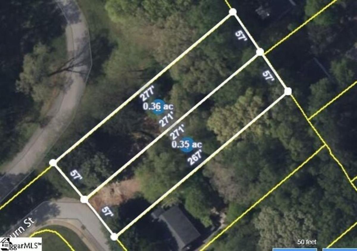 Picture of Residential Land For Sale in Greenville, South Carolina, United States