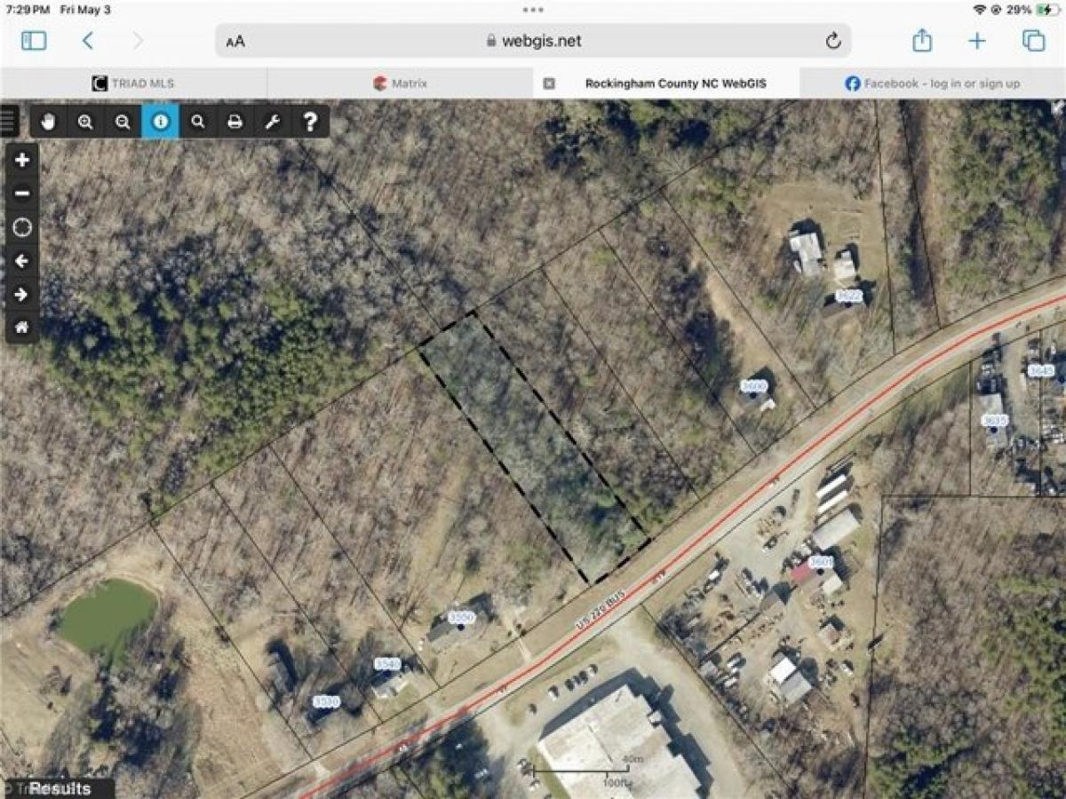 Picture of Residential Land For Sale in Stoneville, North Carolina, United States