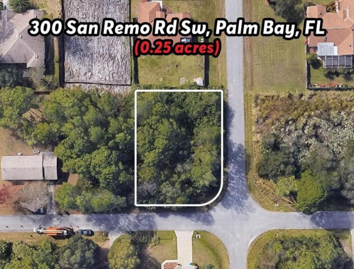 Picture of Residential Land For Sale in Palm Bay, Florida, United States