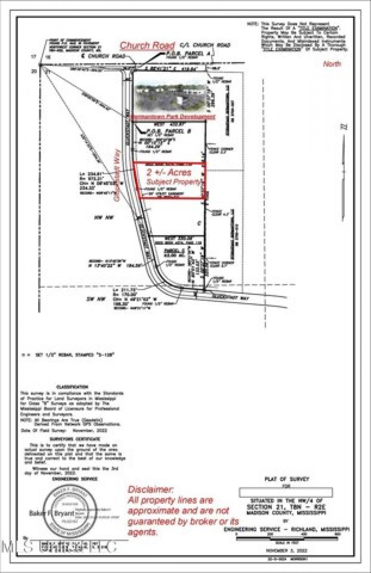 Picture of Residential Land For Sale in Madison, Mississippi, United States