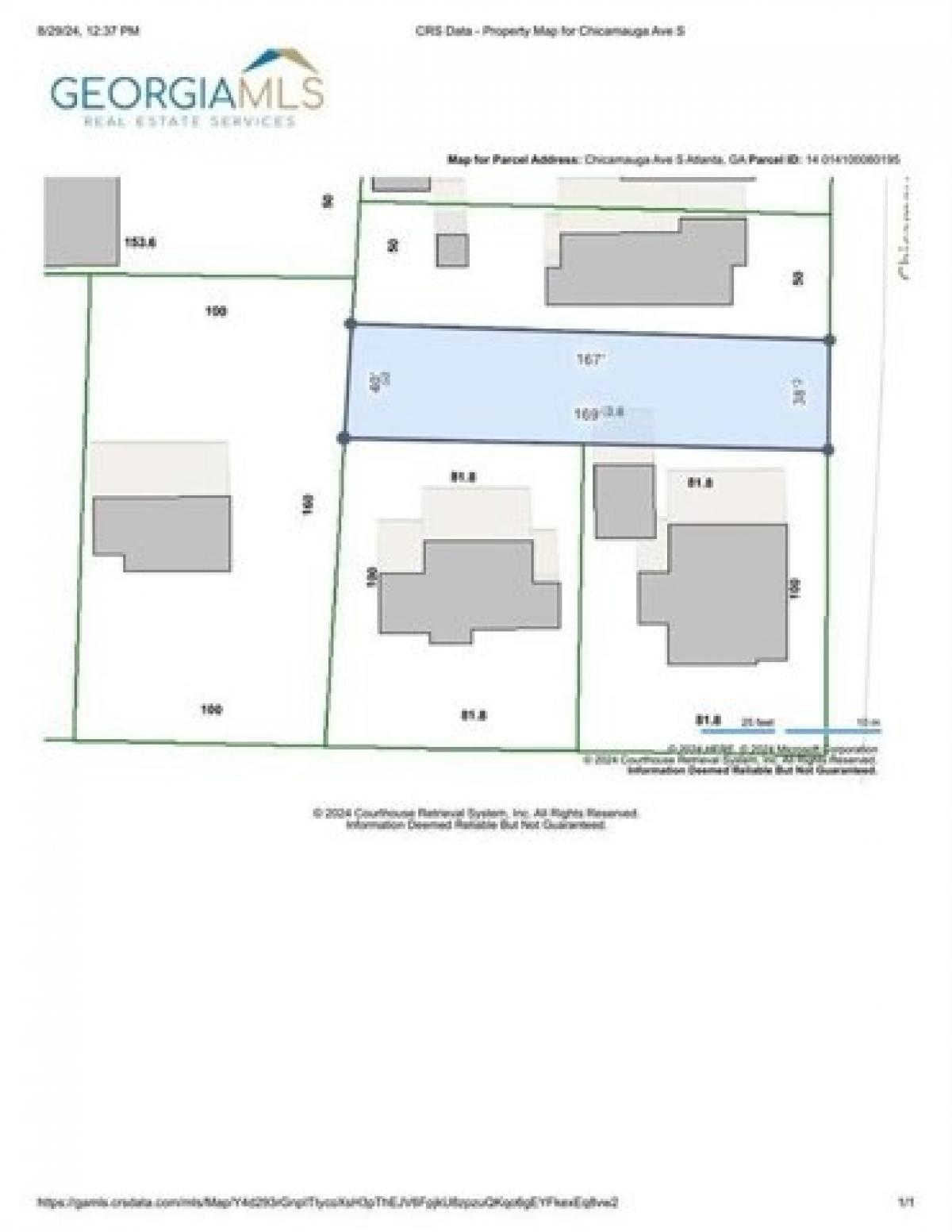 Picture of Residential Land For Sale in Atlanta, Georgia, United States