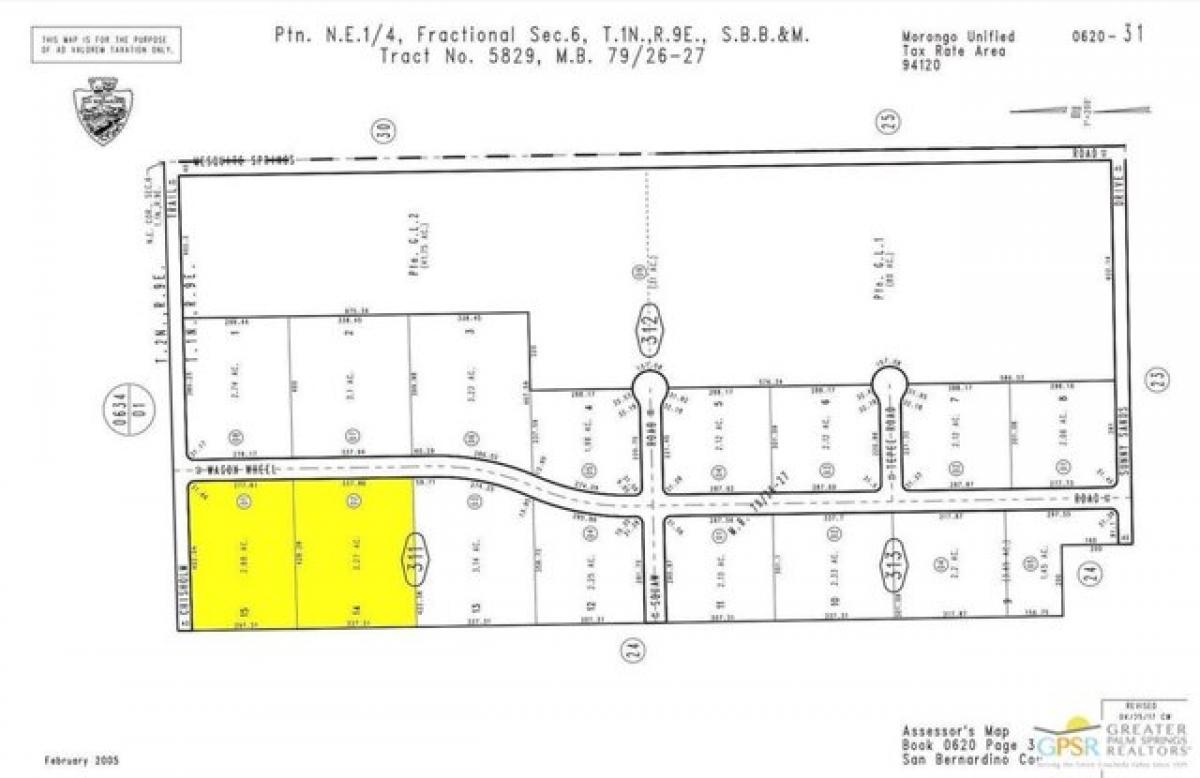 Picture of Residential Land For Sale in Twentynine Palms, California, United States