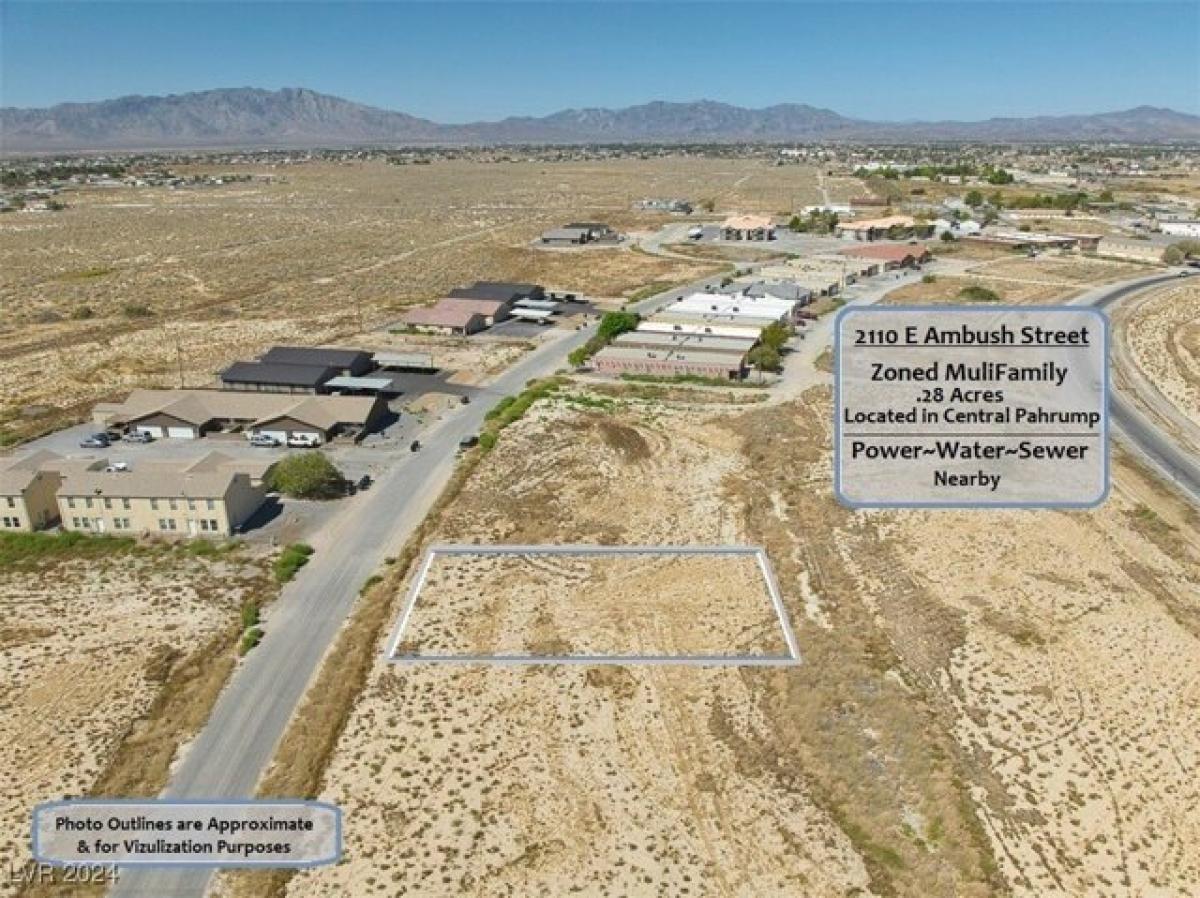 Picture of Residential Land For Sale in Pahrump, Nevada, United States