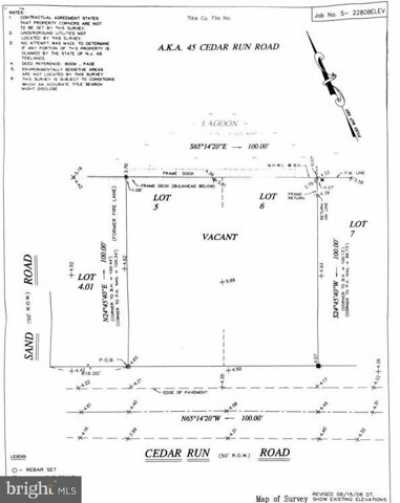 Residential Land For Sale in Bayville, New Jersey