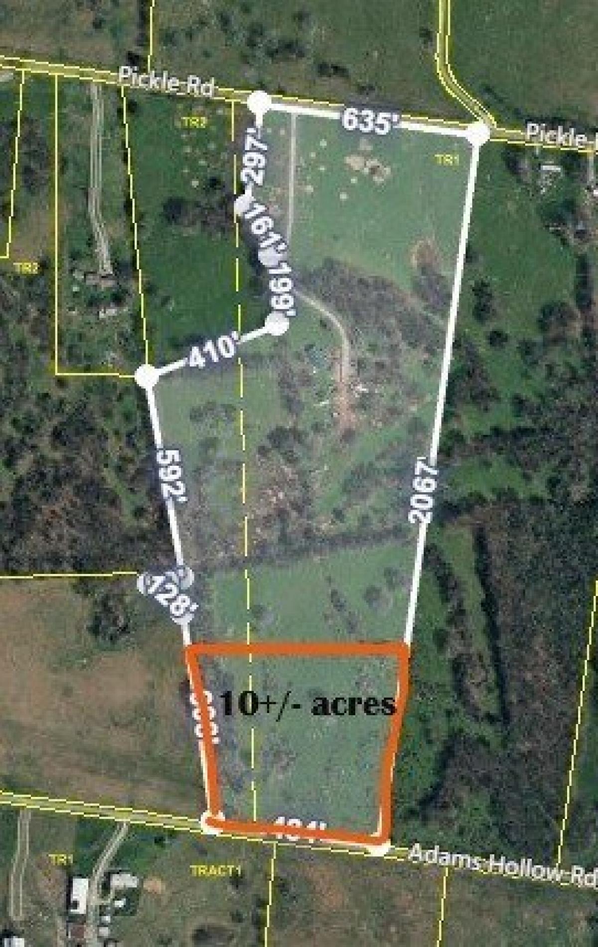 Picture of Residential Land For Sale in Shelbyville, Tennessee, United States