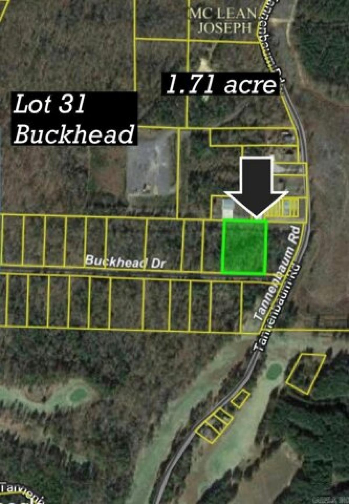 Picture of Residential Land For Sale in Drasco, Arkansas, United States