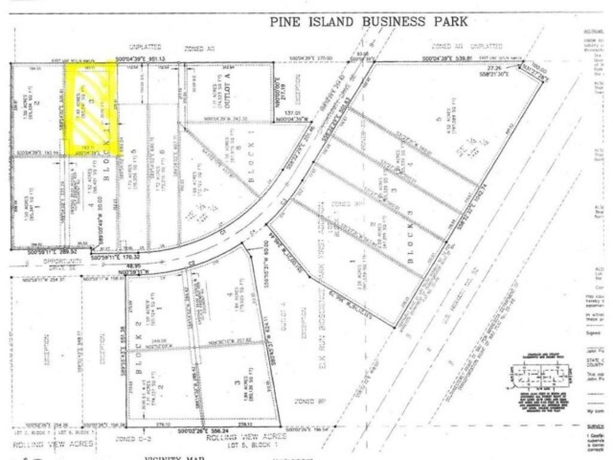 Picture of Residential Land For Sale in Pine Island, Minnesota, United States