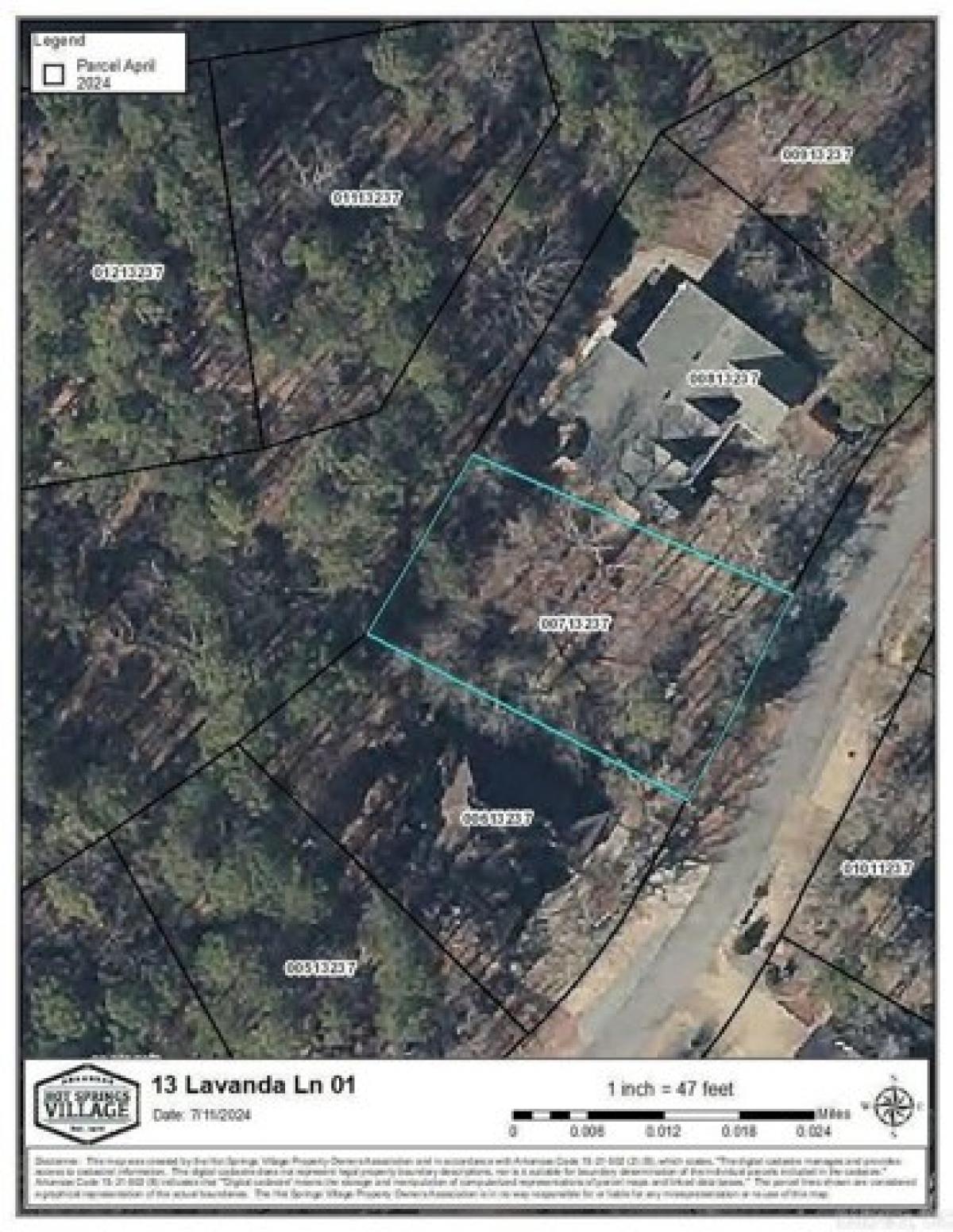 Picture of Residential Land For Sale in Hot Springs Village, Arkansas, United States