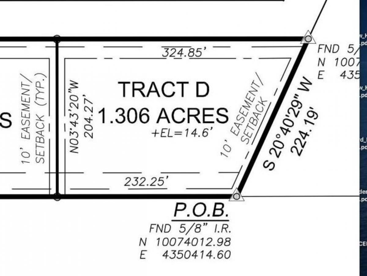 Picture of Residential Land For Sale in Orange, Texas, United States