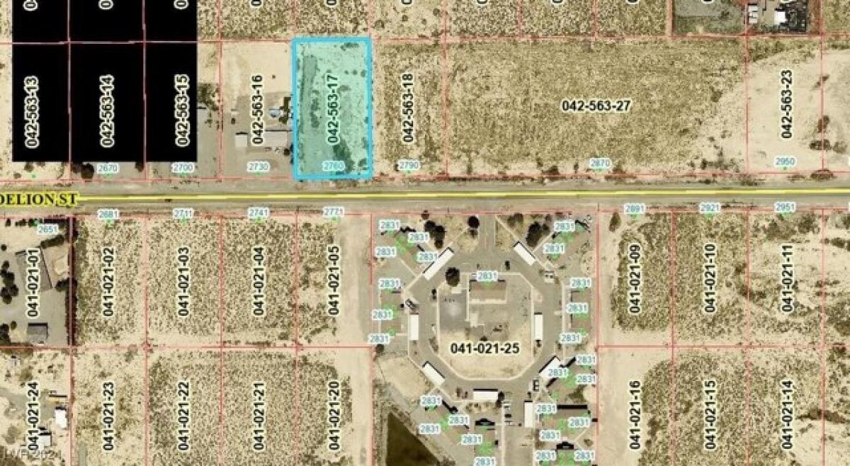 Picture of Residential Land For Sale in Pahrump, Nevada, United States