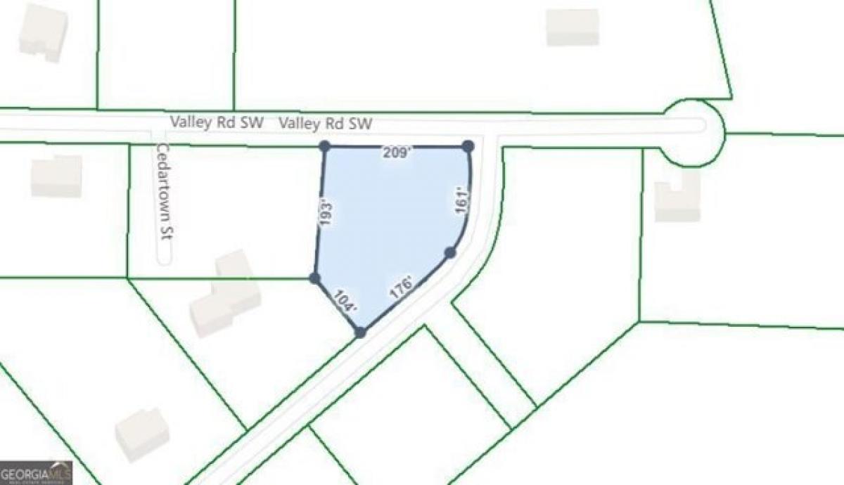 Picture of Residential Land For Sale in Cave Spring, Georgia, United States