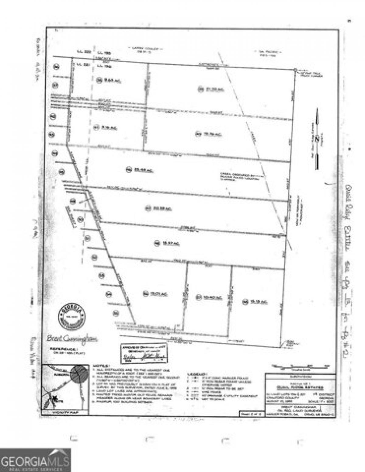 Picture of Residential Land For Sale in Roberta, Georgia, United States