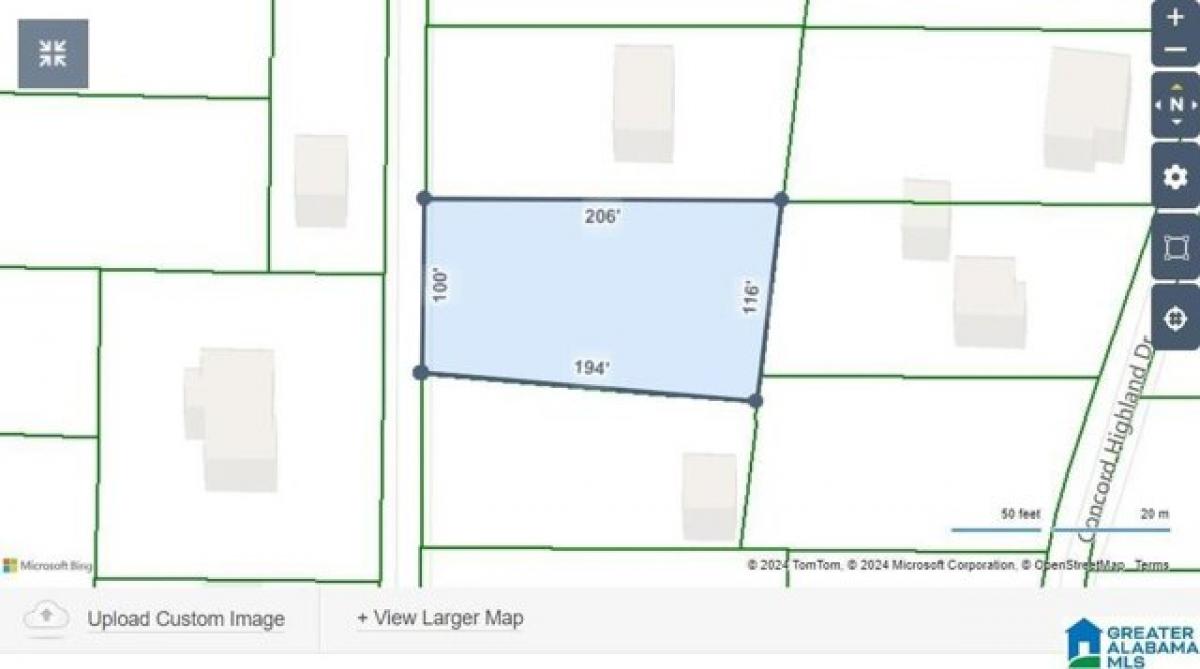 Picture of Residential Land For Sale in Bessemer, Alabama, United States