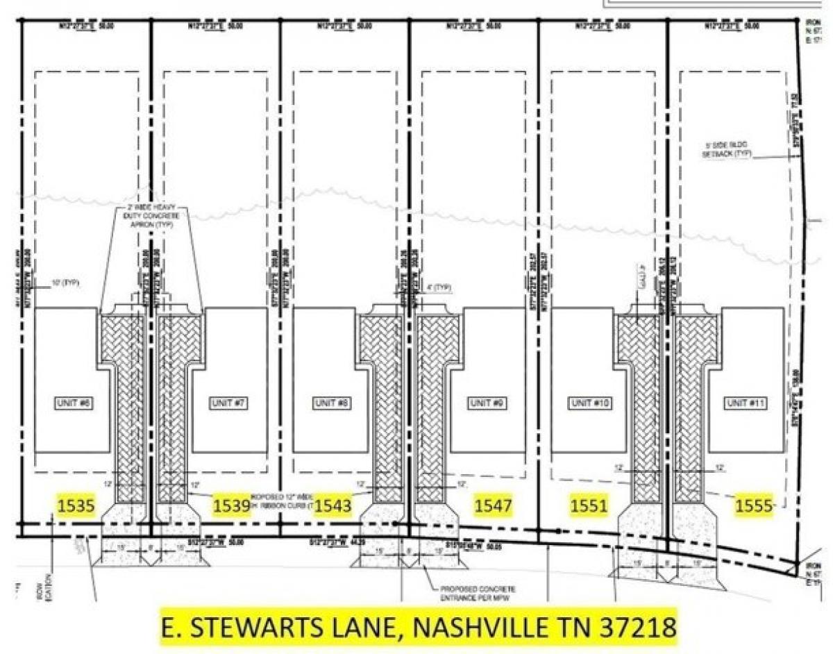 Picture of Residential Land For Sale in Nashville, Tennessee, United States