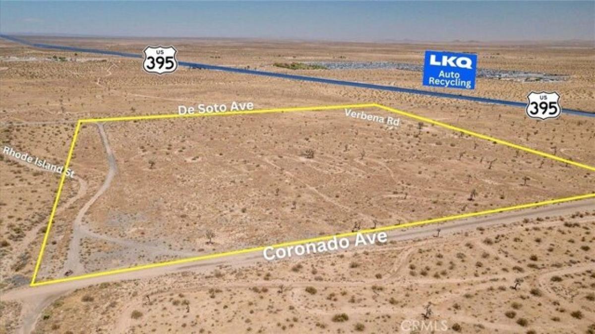 Picture of Residential Land For Sale in Adelanto, California, United States