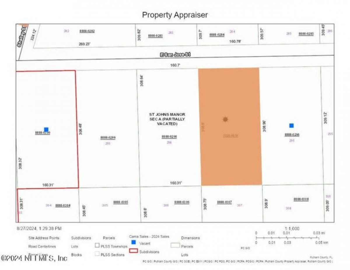 Picture of Residential Land For Sale in Palatka, Florida, United States