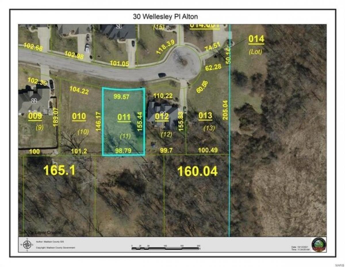 Picture of Residential Land For Sale in Alton, Illinois, United States