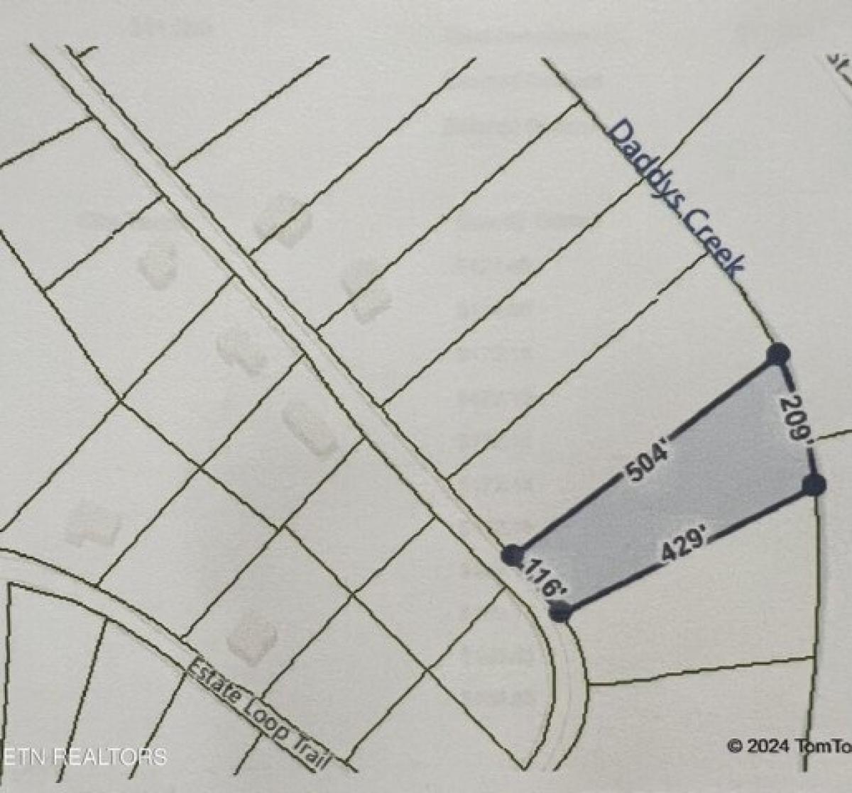 Picture of Residential Land For Sale in Crossville, Tennessee, United States