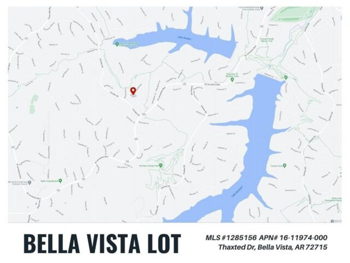 Picture of Residential Land For Sale in Bella Vista, Arkansas, United States