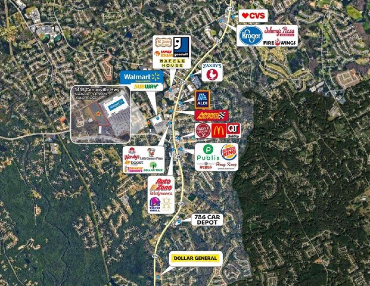 Picture of Residential Land For Sale in Snellville, Georgia, United States