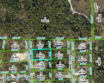 Residential Land For Sale in Weeki Wachee, Florida