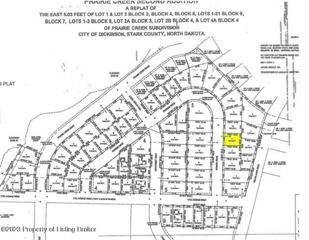 Picture of Residential Land For Sale in Dickinson, North Dakota, United States