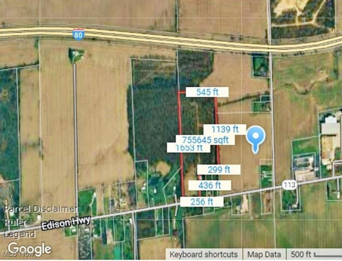 Picture of Residential Land For Sale in Wakeman, Ohio, United States