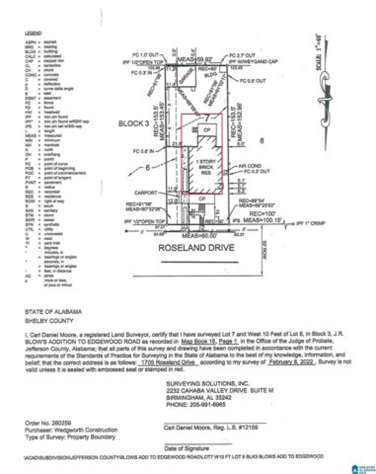 Picture of Residential Land For Sale in Homewood, Alabama, United States