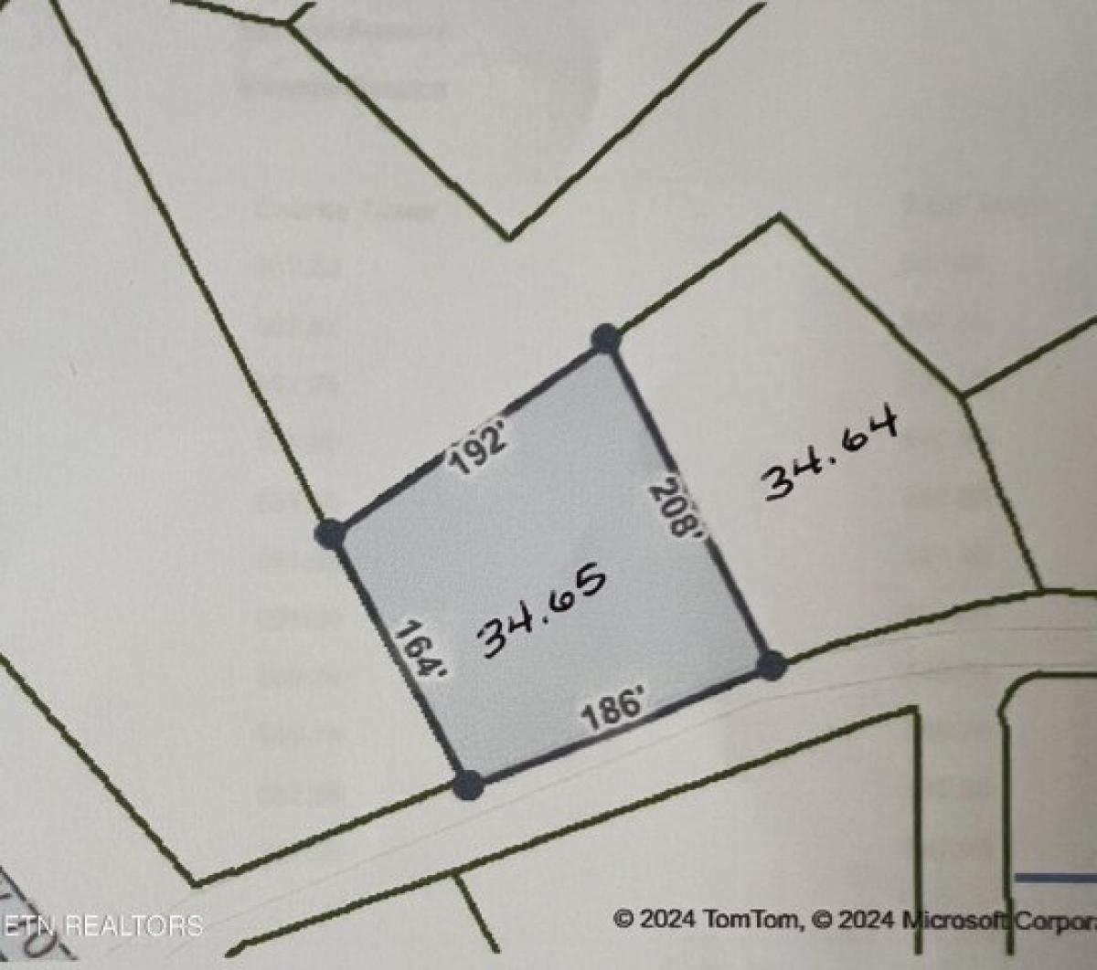 Picture of Residential Land For Sale in Crossville, Tennessee, United States