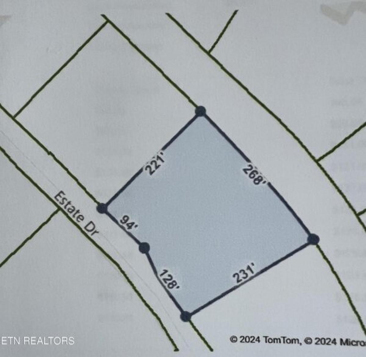 Picture of Residential Land For Sale in Crossville, Tennessee, United States