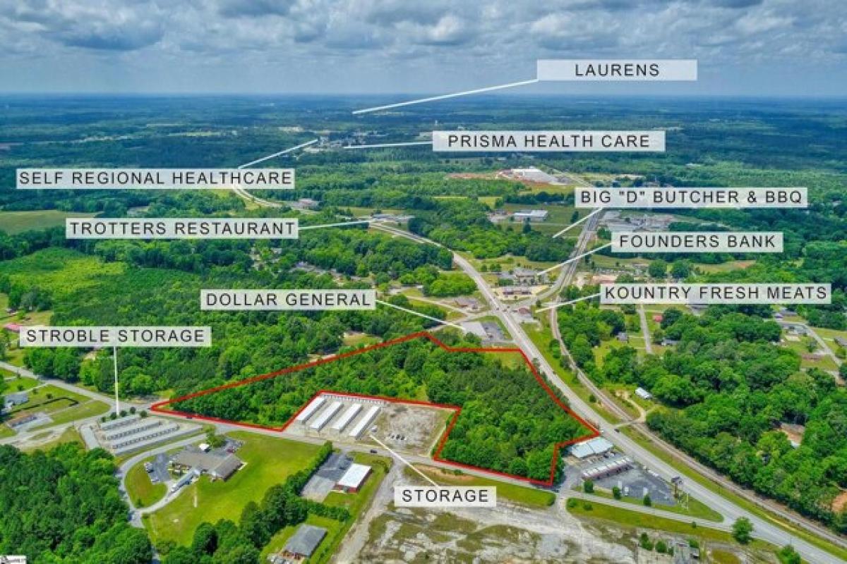 Picture of Residential Land For Sale in Clinton, South Carolina, United States