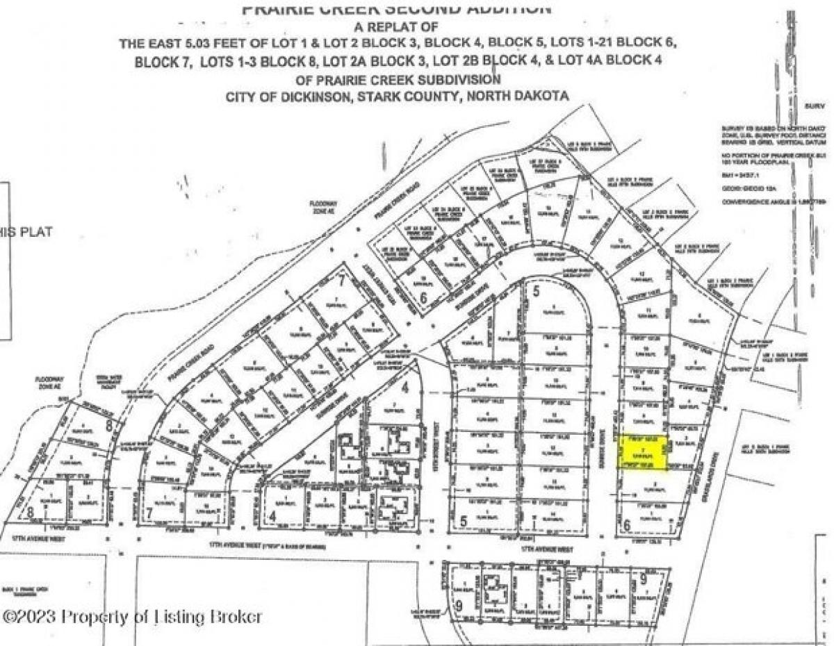 Picture of Residential Land For Sale in Dickinson, North Dakota, United States