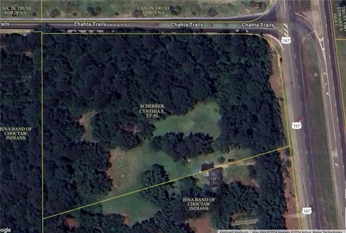 Picture of Residential Land For Sale in Dry Prong, Louisiana, United States