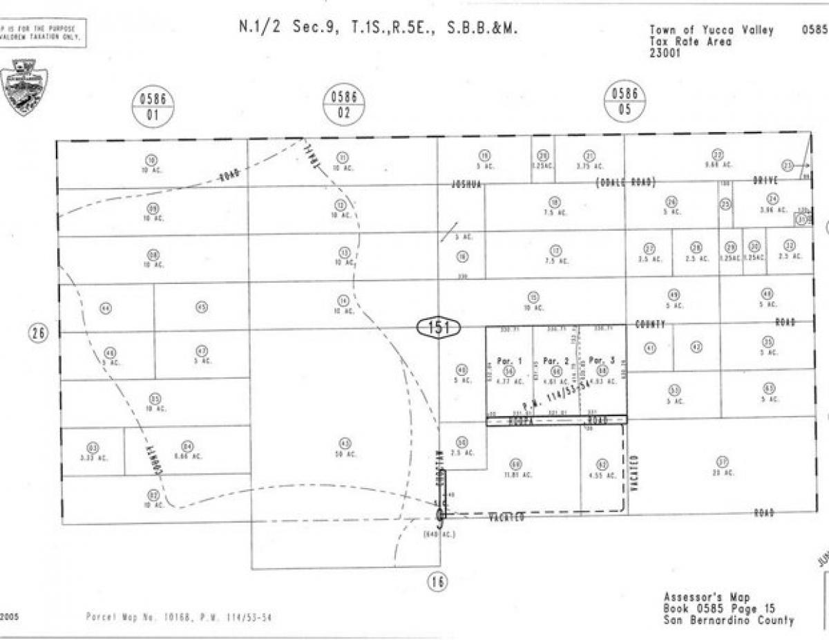 Picture of Residential Land For Sale in Yucca Valley, California, United States