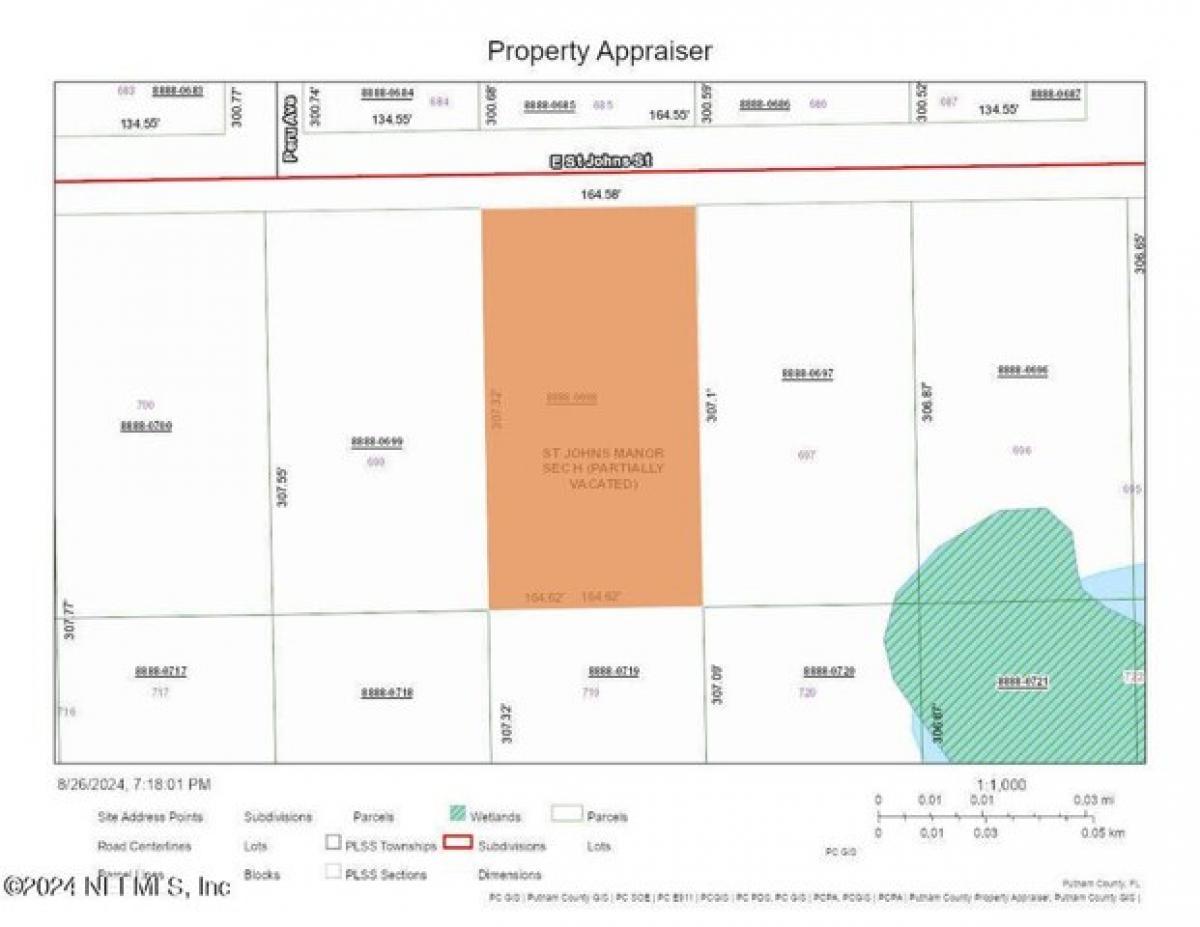 Picture of Residential Land For Sale in Palatka, Florida, United States