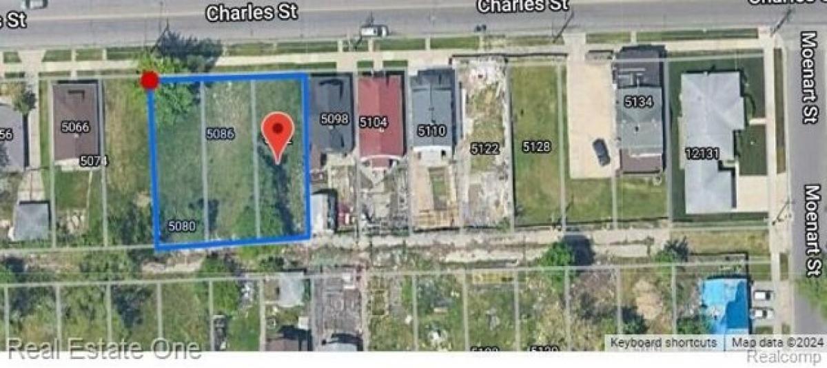 Picture of Residential Land For Sale in Detroit, Michigan, United States