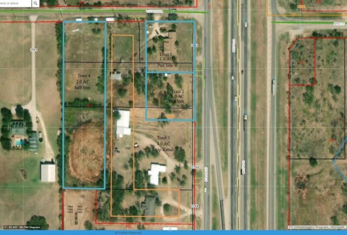 Picture of Residential Land For Sale in Abilene, Texas, United States