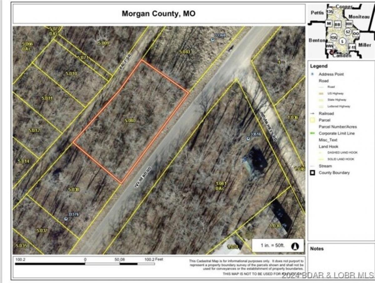 Picture of Residential Land For Sale in Stover, Missouri, United States