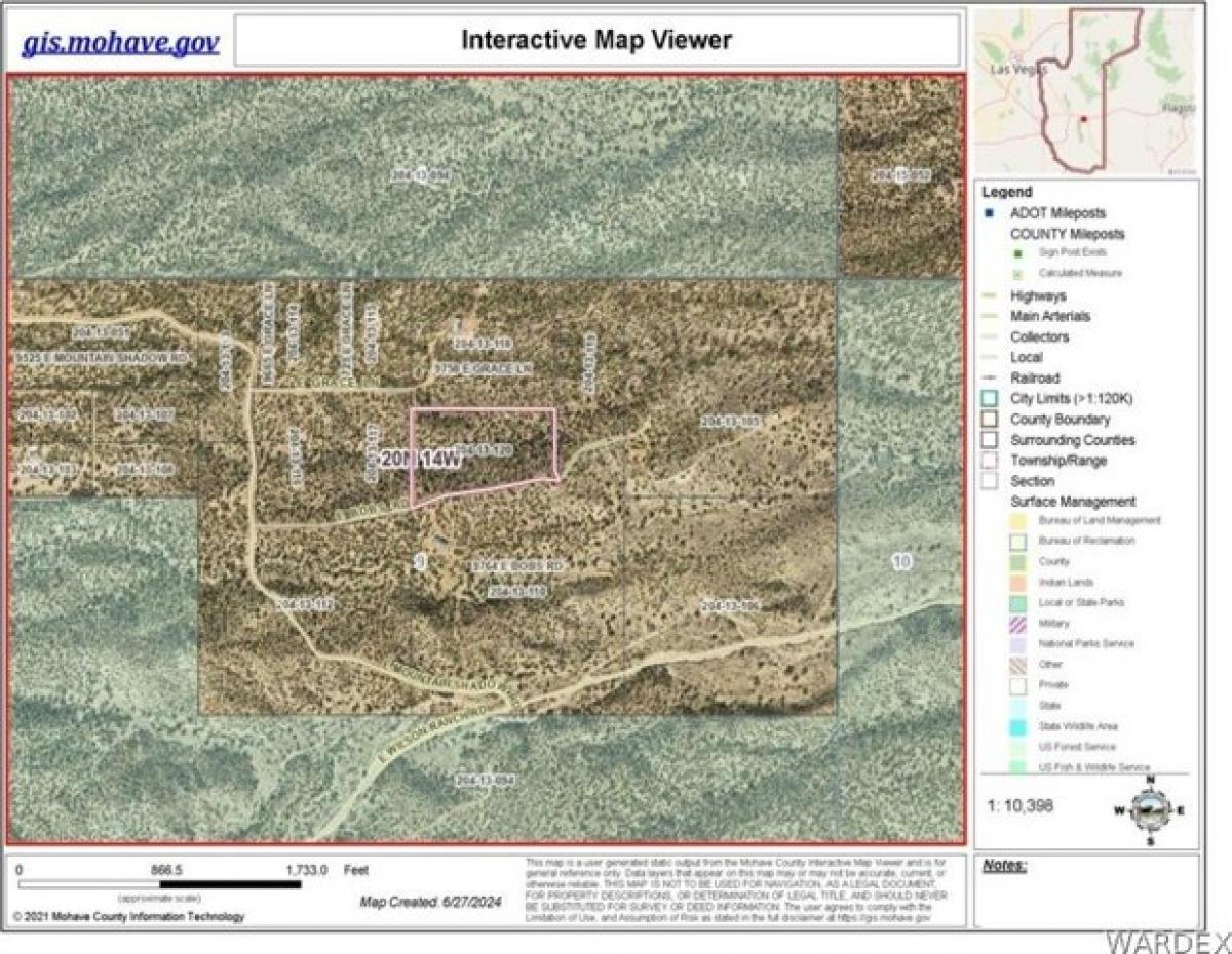 Picture of Residential Land For Sale in Kingman, Arizona, United States