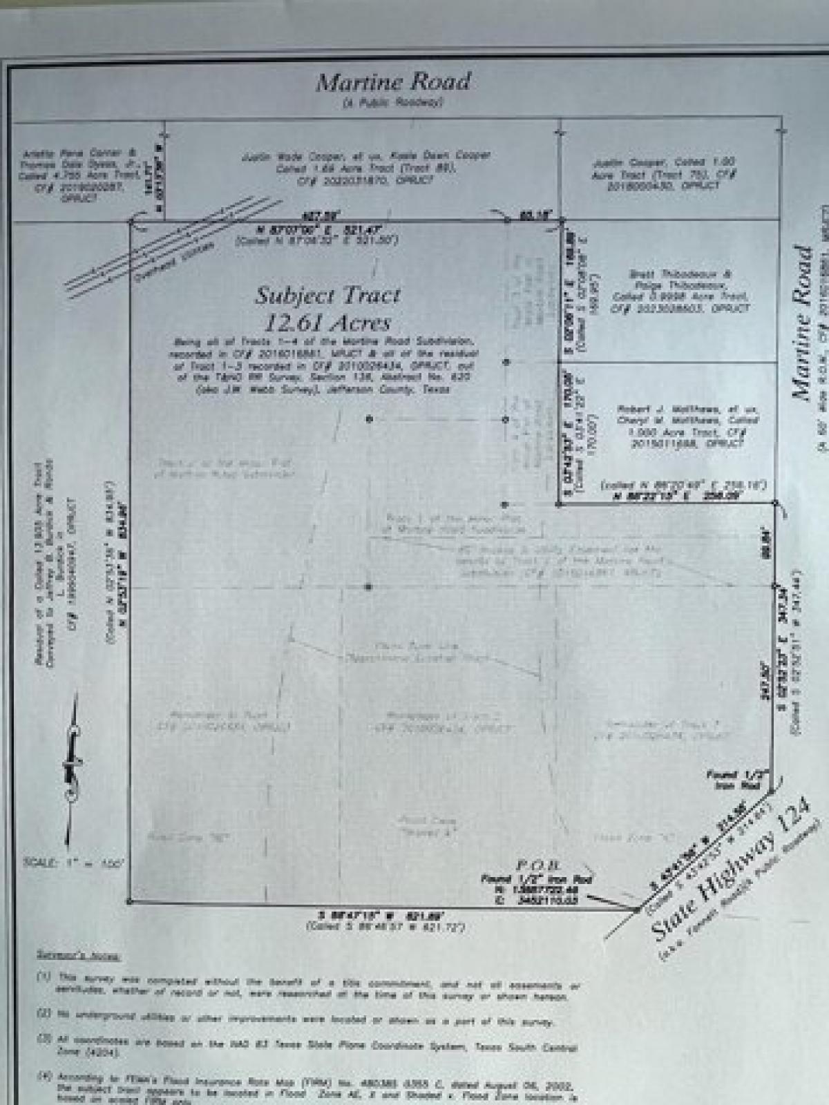 Picture of Residential Land For Sale in Hamshire, Texas, United States