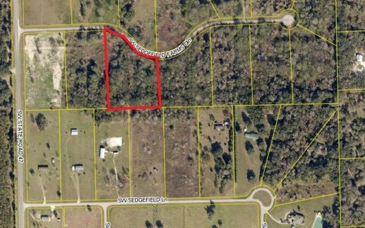 Picture of Residential Land For Sale in Fort White, Florida, United States